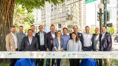 “Green business is good business:” Developer marks milestone on carbon-positive hotel
